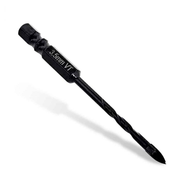 타일기리 십자형 3.5mm 타일천공 천공비트