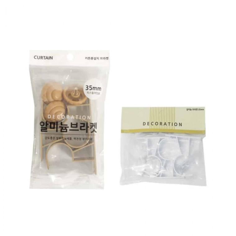 알미늄 커튼브라켓 35mm 커텐봉걸이 봉홀더