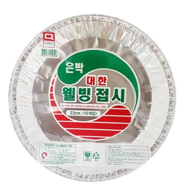 은박접시 23cm 10개 캠핑접시 일회용용기