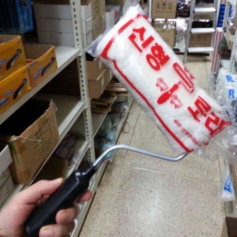 수성페인트 롤러붓 롤러봉 도배로라