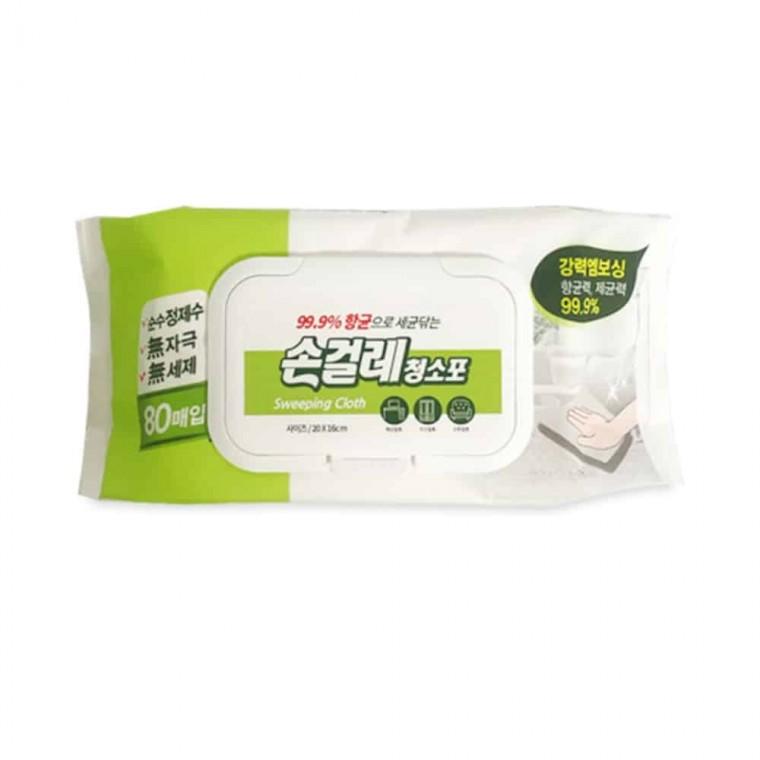 손걸레 청소포 80매 밀걸레 뽑아쓰는걸레