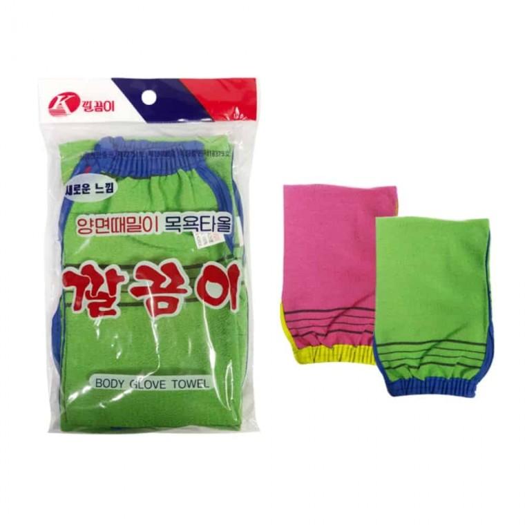 양면때밀이 목욕타올 5P 목욕용품 때타월