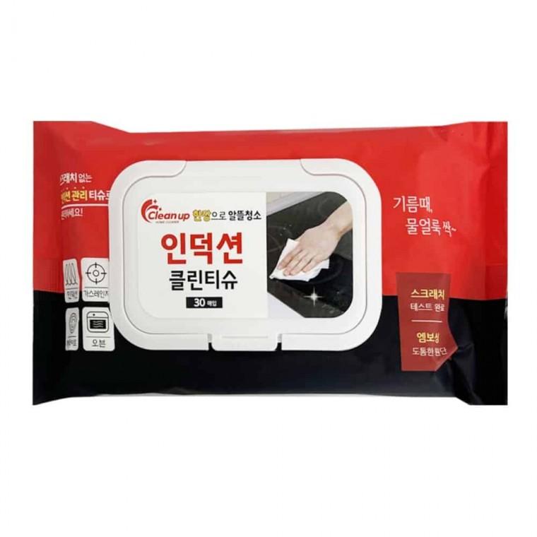 인덕션 클린티슈 30매 인덕션청소 인덕션청소도구