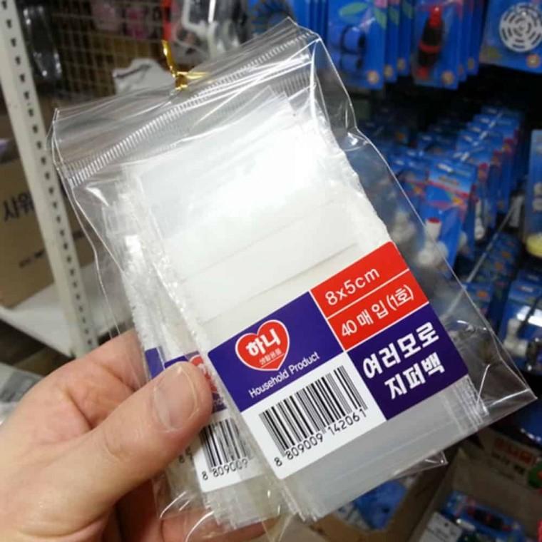 지퍼백 40매 포장지퍼백 지퍼백포장