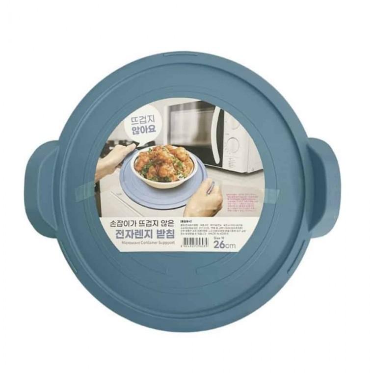 전자렌지용기 받침대 21cm 전자레인지트레이 식기받침대