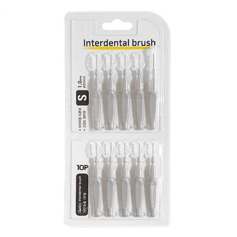 치간칫솔 I타입 1.0mm 치간브러쉬 치간솔