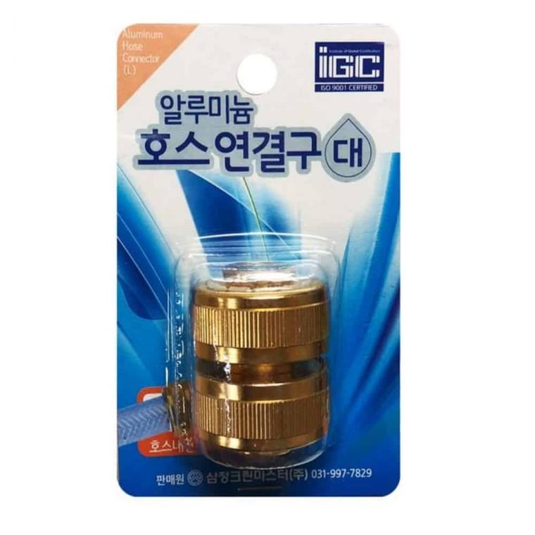 알루미늄 호스 연결구 대 호스연결밸브 급수커넥터