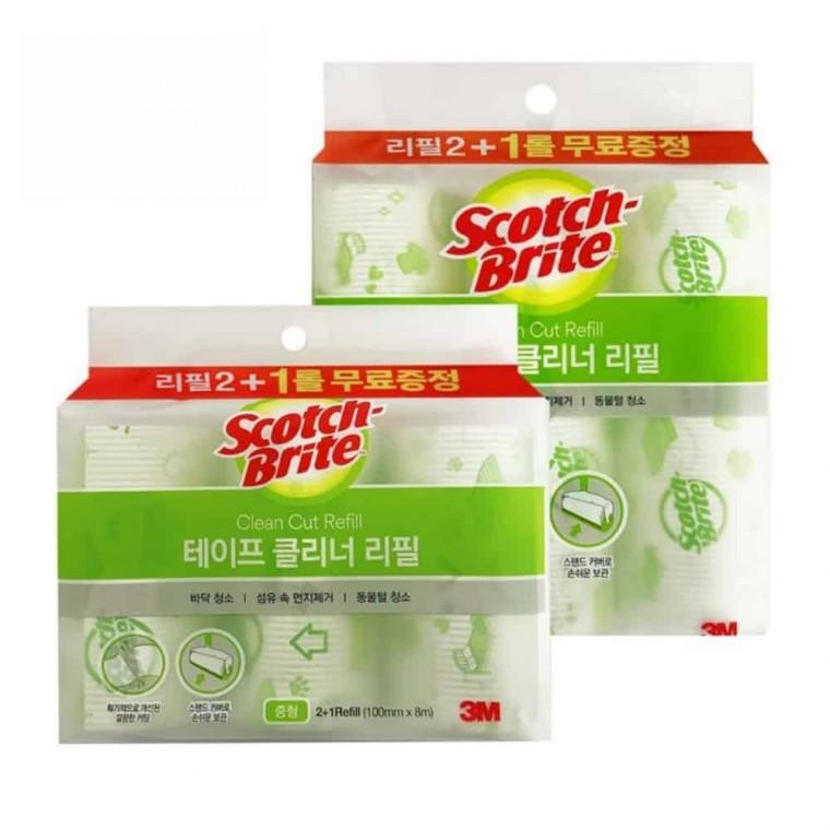 테이프클리너 리필 중 대 고양이털제거 돌돌이청소기