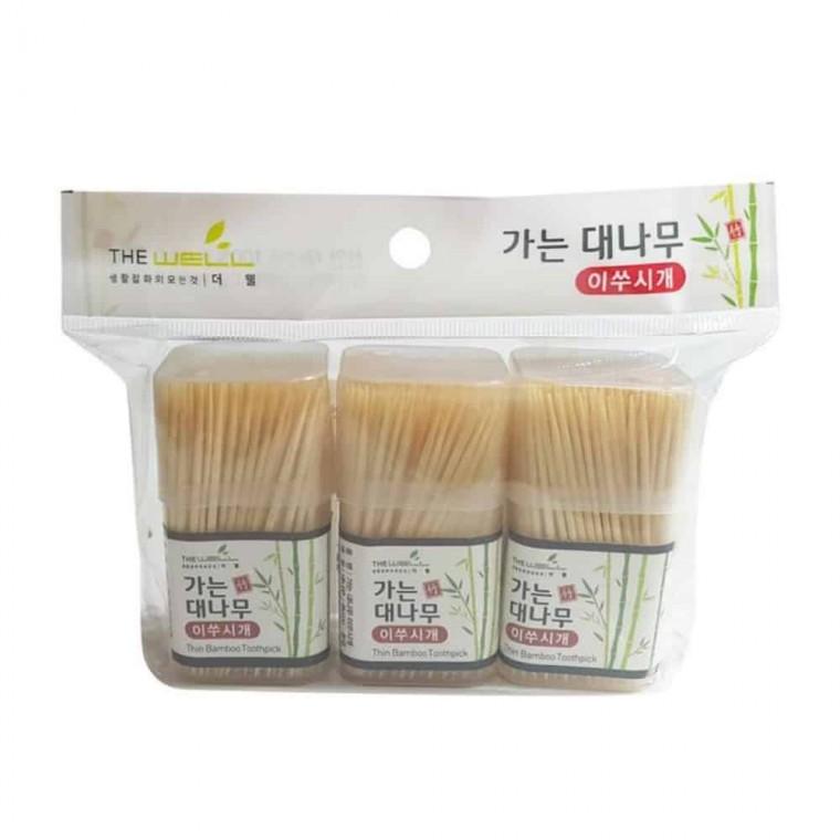 대나무 이쑤시개 3P 식당이쑤시개 치간요지