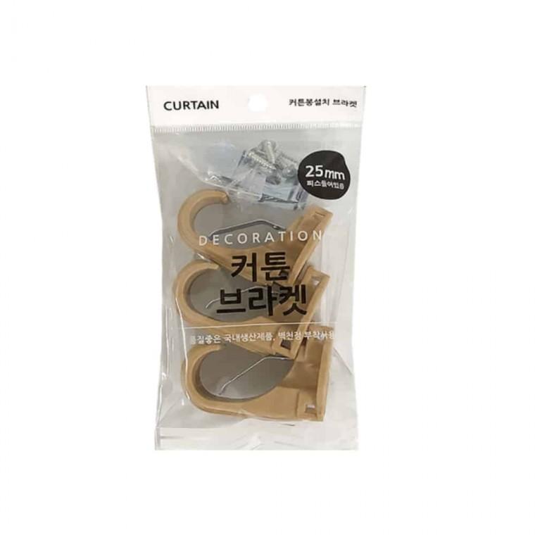 커튼브라켓 25mm 커튼봉고리 커튼봉브라켓