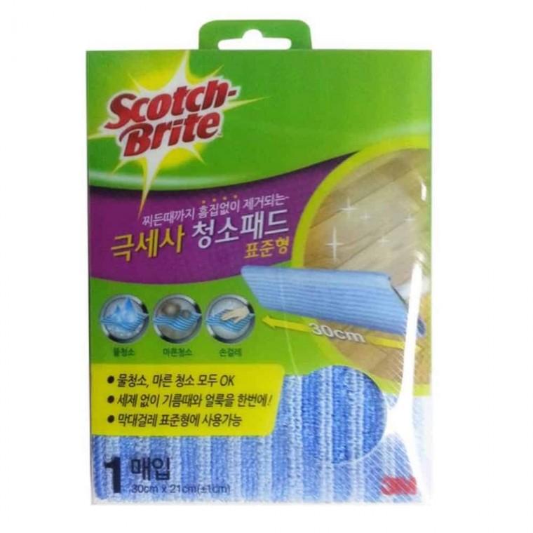 극세사 청소패드 1매 바닥밀대 청소용밀대