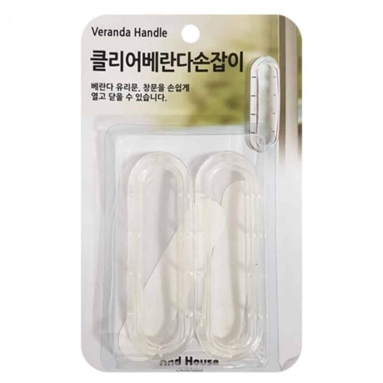 베란다손잡이 2p 샷시문손잡이 베란다샷시손잡이
