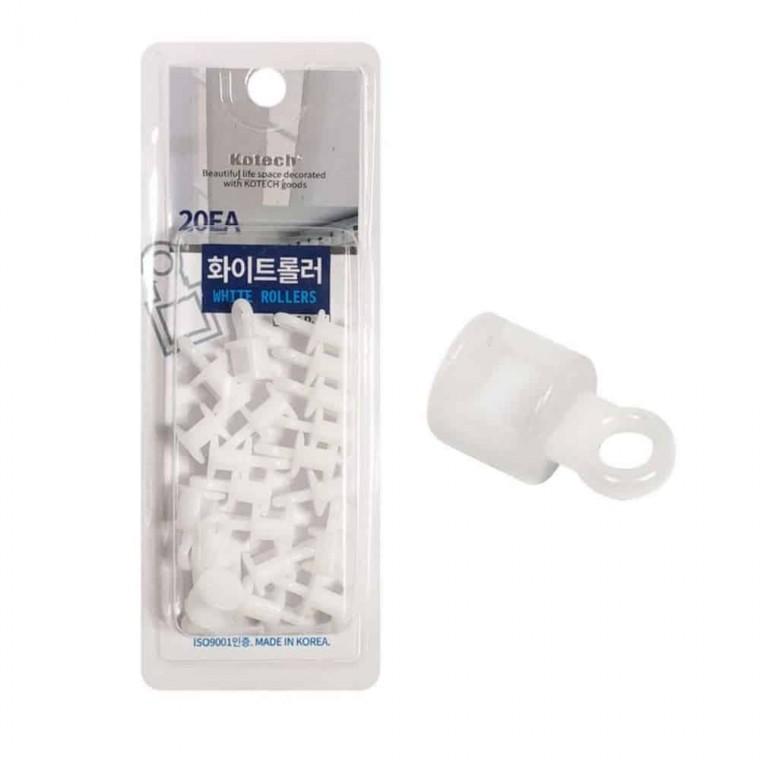 커텐레일 화이트롤러 커텐부속품 커텐고리