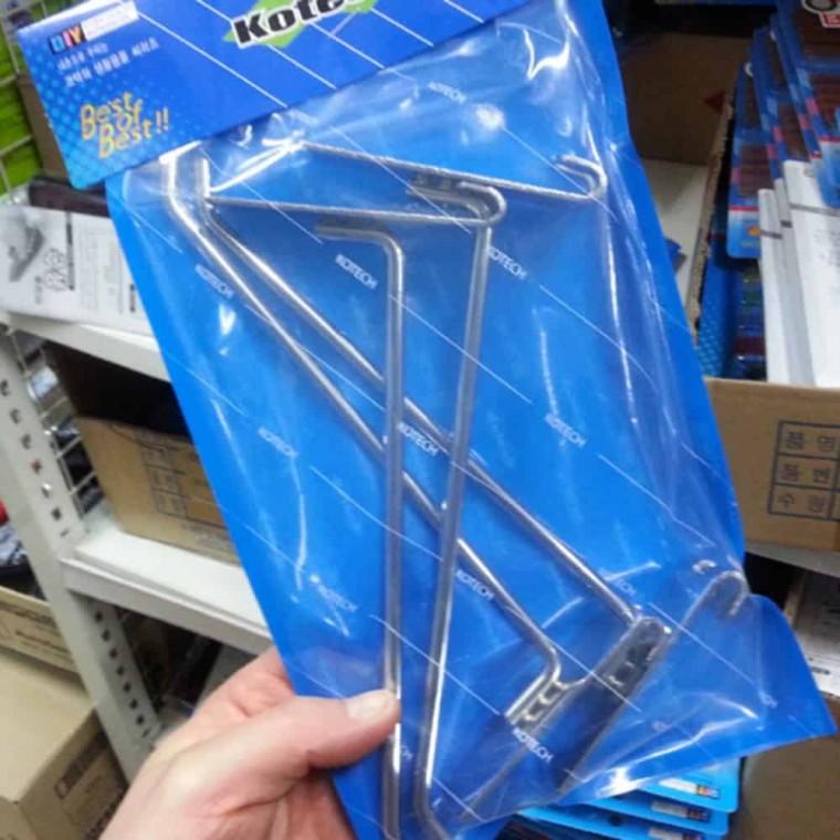 19.5cm 4개 진열고리 진열후크 휀스망후크