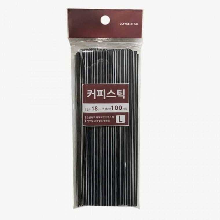 커피스틱 18cm L 커피섞는스틱 아메리카노스틱