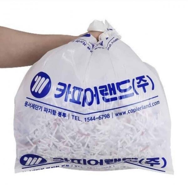 세단기용 비닐봉투 중형 50매 세절기봉투 사무실세단기