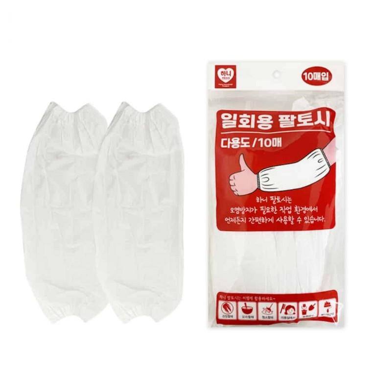 일회용 팔토시 10매 비닐토시 미술팔토시