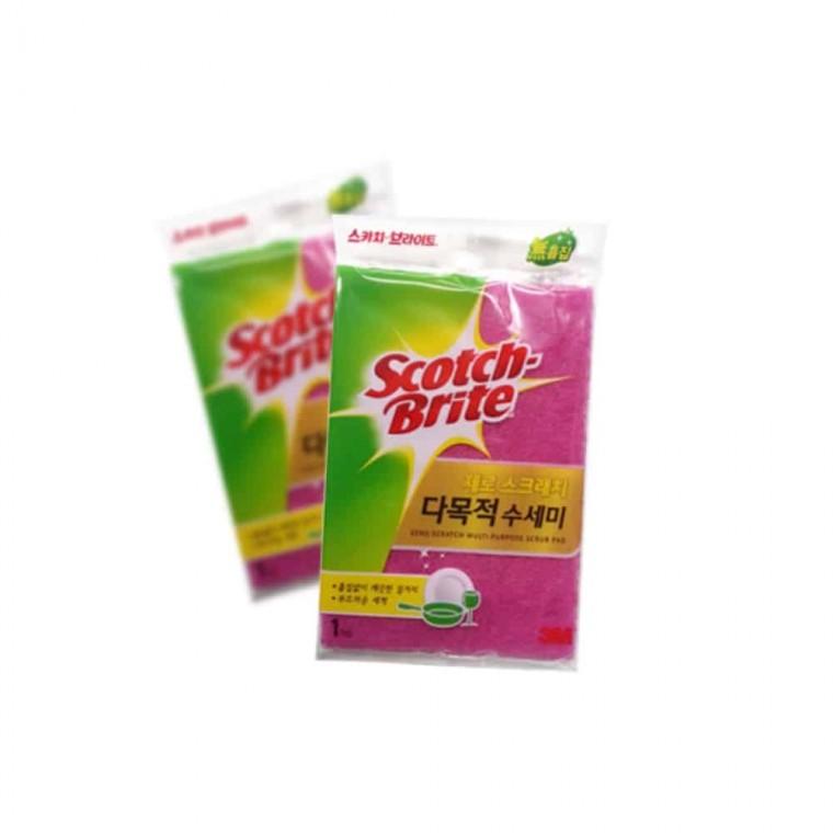 제로스크래치 수세미 1p 주방용수세미 헹굼수세미