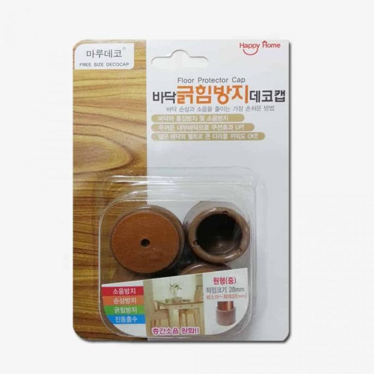 긁힘방지 원형 중 28mm 의자다리커버 소음방지패드