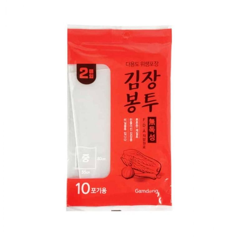 김장봉투 중 2매 김치포장비닐 김치비닐봉투