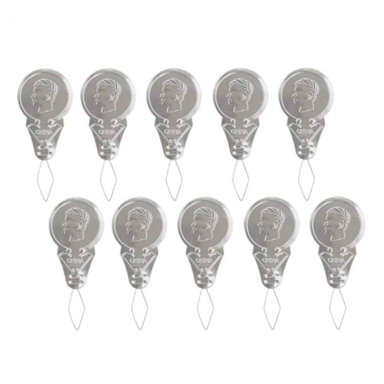 효자핀 바늘귀꿰기 10p 바느질부자재 실끼우개