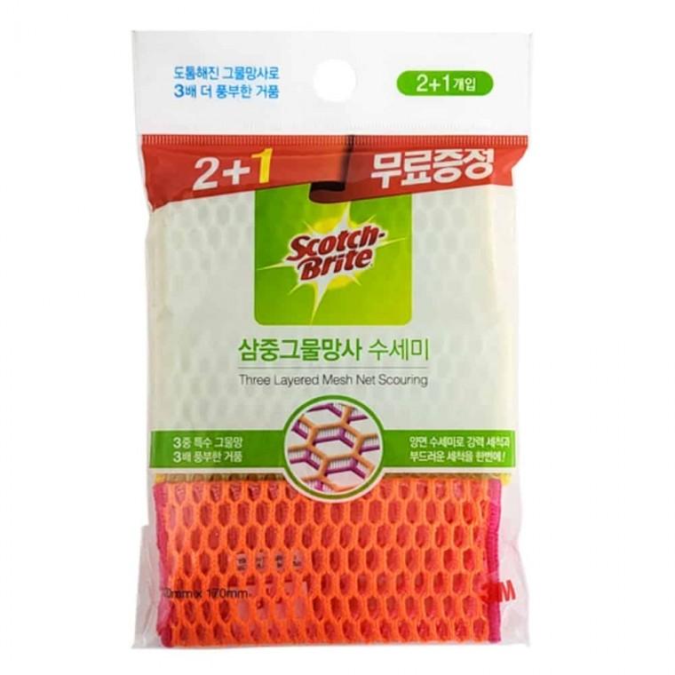 그물망사 수세미 싱크대수세미 식당수세미