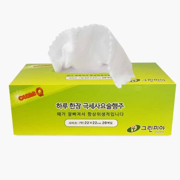 극세사 행주 20매 위생행주 업소용행주