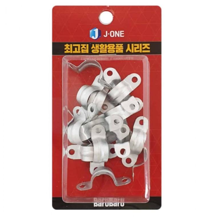 전선정리 파이프 20P 파이프걸이 고정새들