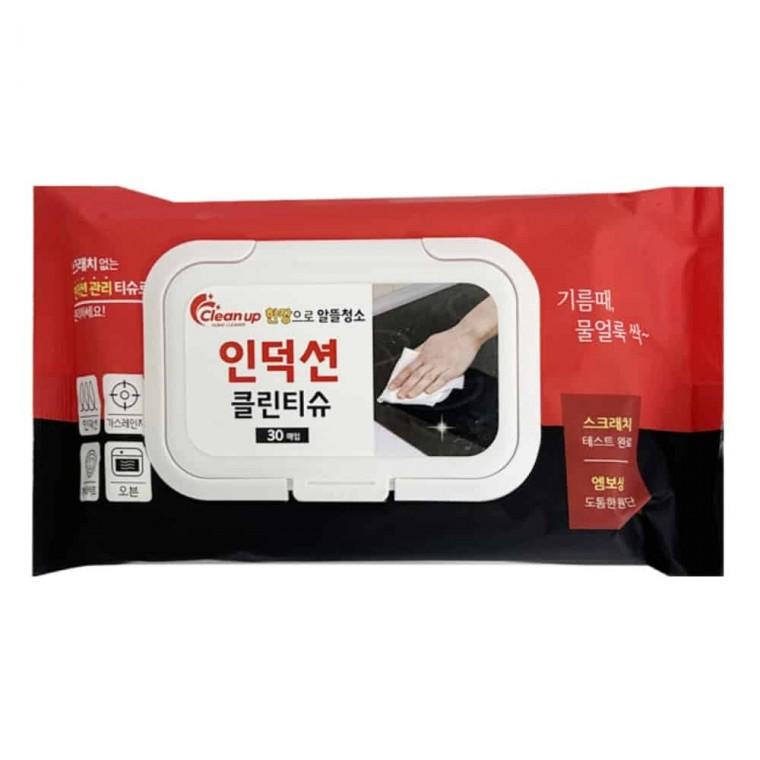 인덕션 클린티슈 30매 주방세척 인덕션청소
