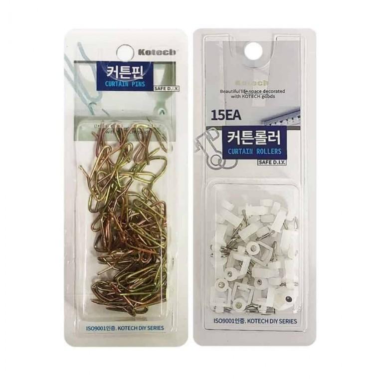 커텐핀 커텐레일 커튼핀형 커튼고리
