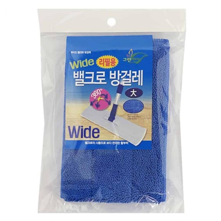찍찍이 방걸레 1p 초극세사 리필걸레 밀대청소포