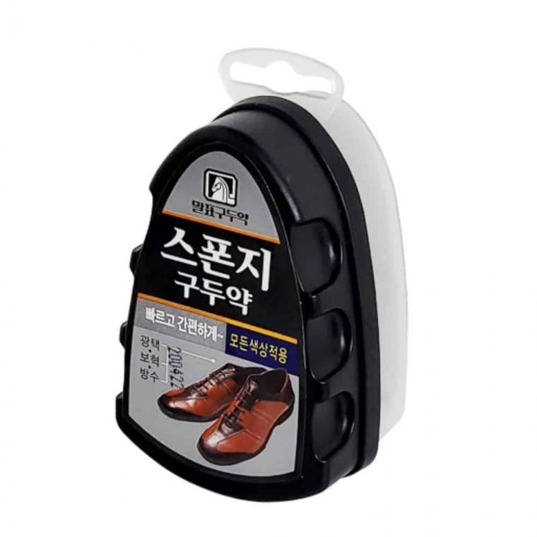 스폰지 구두약 가죽왁스 가죽신발관리
