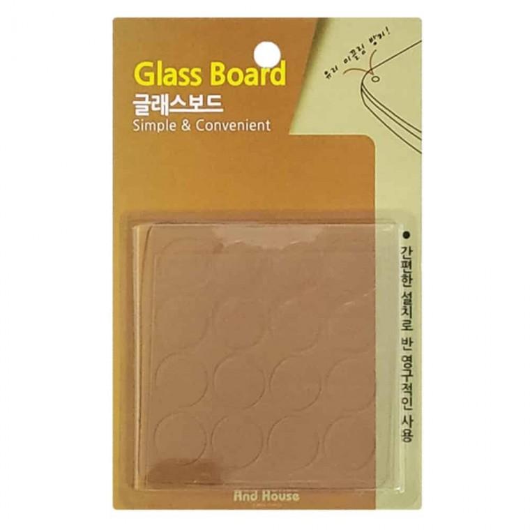 유리받침 미끄럼방지 16P 미끄럼패드 가구미끄럼방지