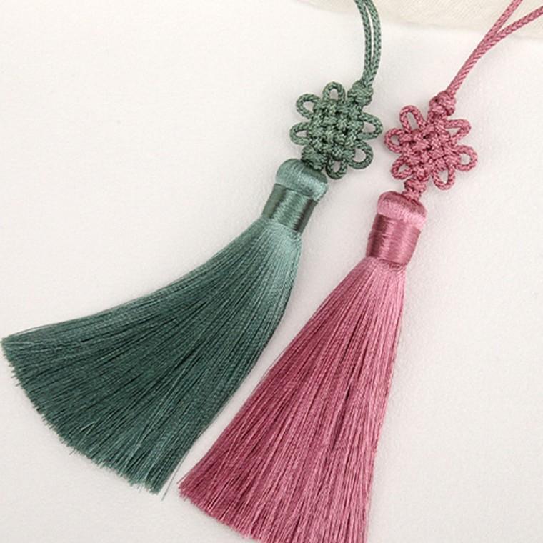고급 장식 선물 포장 한복 노리개 술 태슬 장신구 17cm