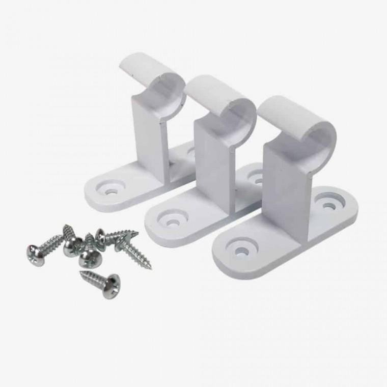 커튼브라켓 15mm 3P 커텐브라켓 커튼봉고리
