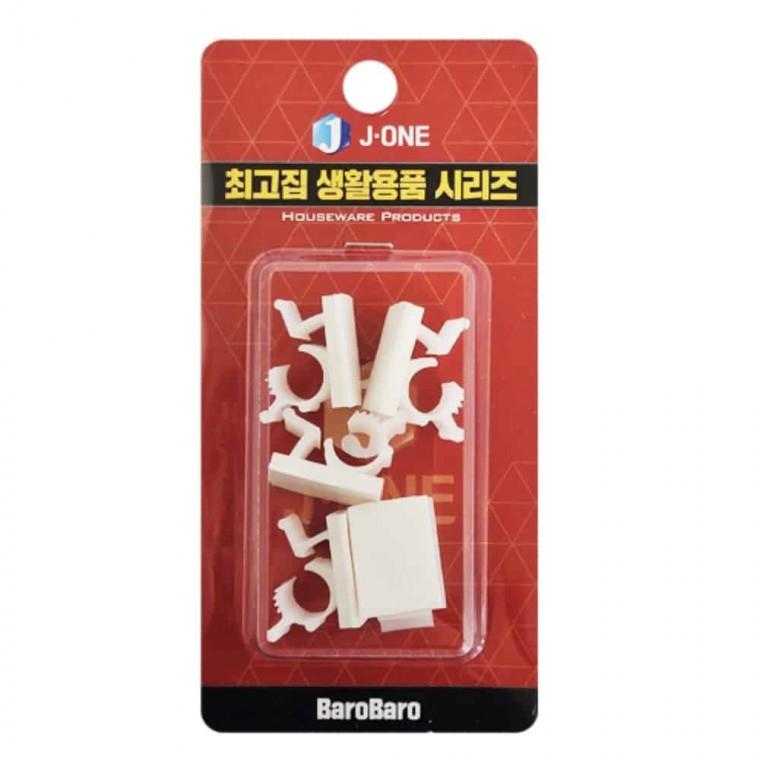 케이블 고정클립 소 5P 사무실케이블정리 케이블걸이