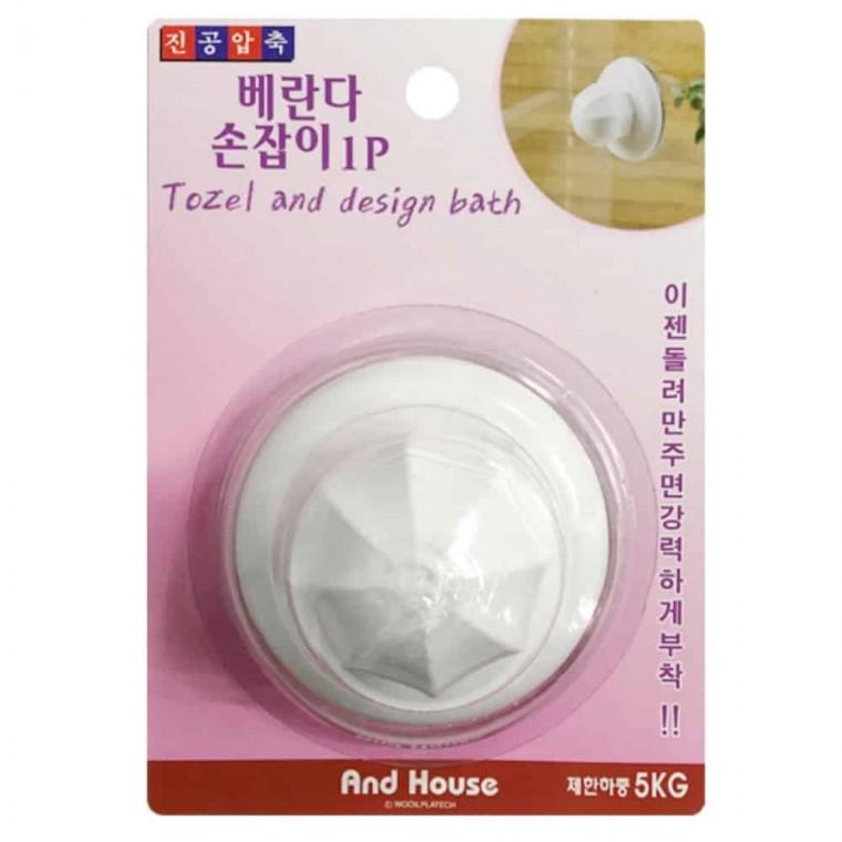 진공압축 팔각 베란다손잡이 샤시손잡이 샷시손잡이
