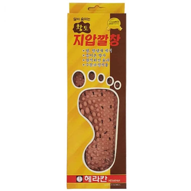 황토 지압깔창 운동화깔창 여자깔창