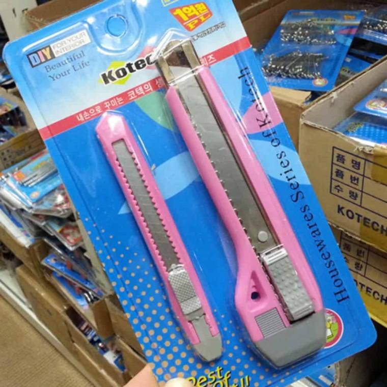 카타칼세트 2p 사무용커터칼 택배박스커터