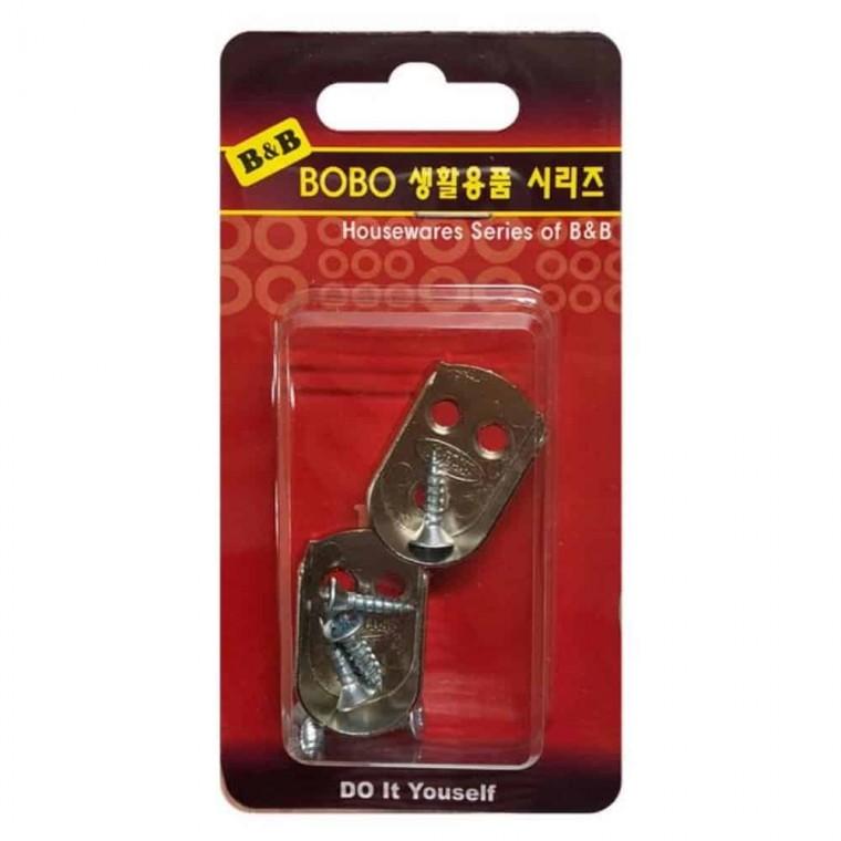 가구봉 받침대 타원형 2p 옷봉지지대 옷봉캡