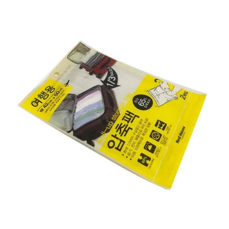 여행용 압축팩 2P 여행짐싸기 진공포장팩