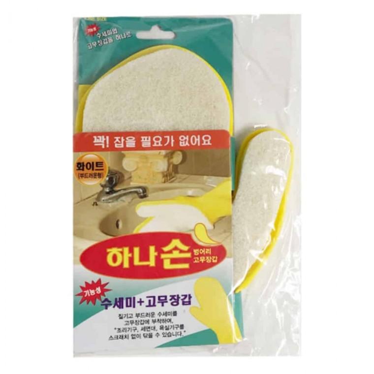 벙어리장갑 화이트수세미 프라이팬수세미 냄비수세미