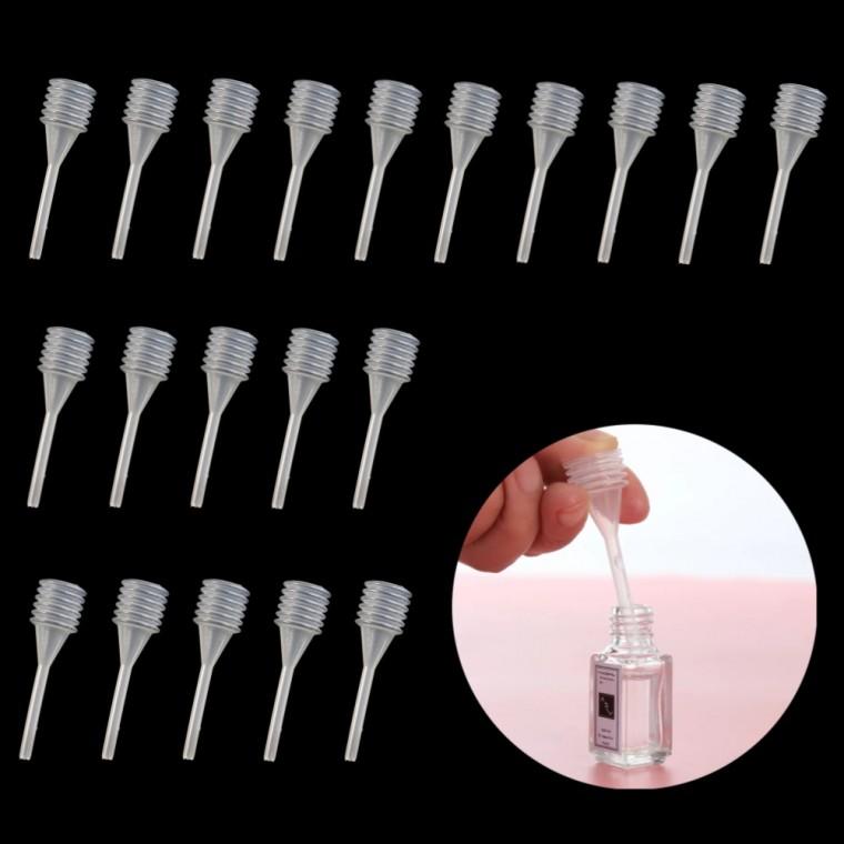 PP 스피링 드로퍼 20pcs 투명 피펫 3ml T437-20