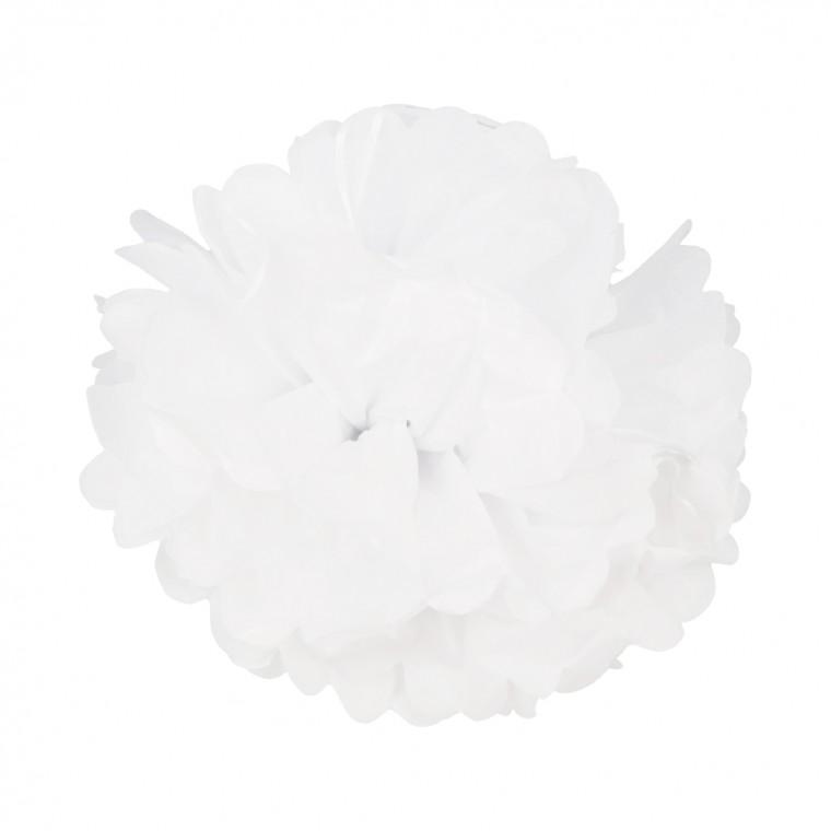 데코파티장식 꽃볼 30cm 1p 화이트