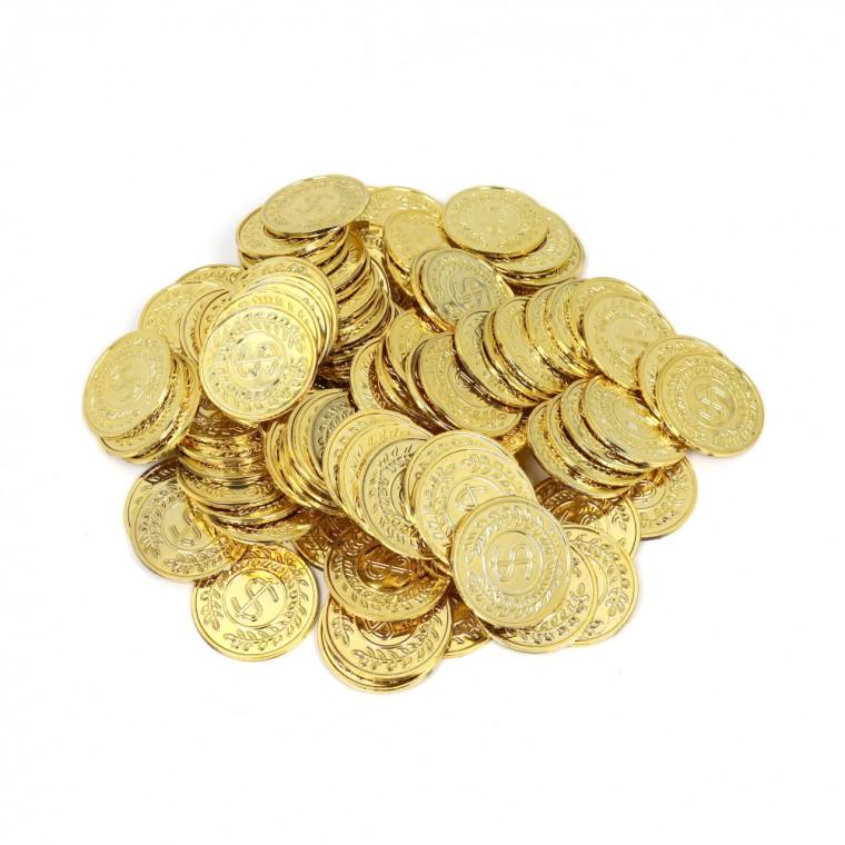 해적보물 황금 코인 100p