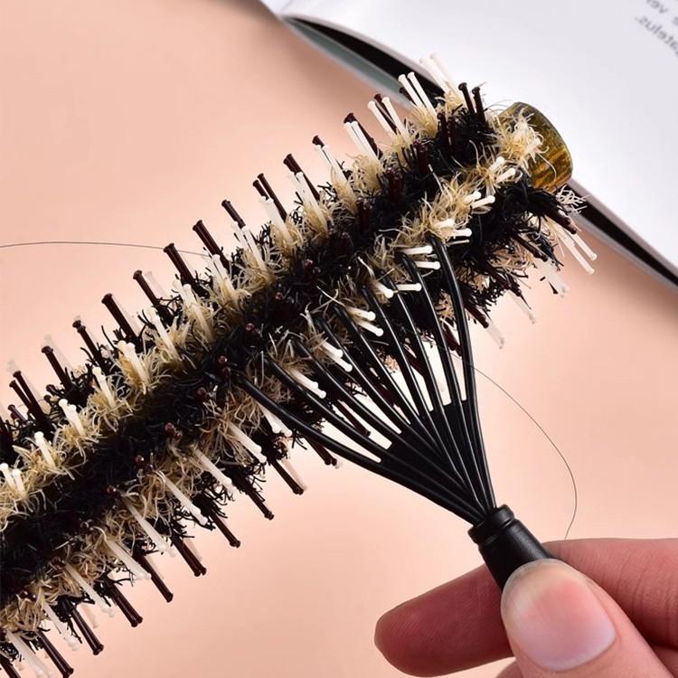 빗 브러쉬 머리빗 정리기 머리카락제거 빗머리카락제거기 미니 헤어 브러시 고양이 강아지 털 청소 애완빗
