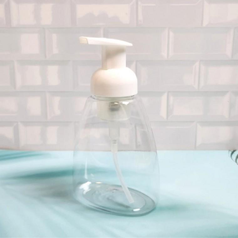 300ml 거품 펌프 투명 용기