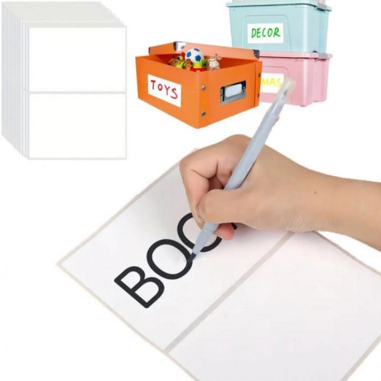 대형 보관함 스티커 라벨 50pcs 25장 15x10cm