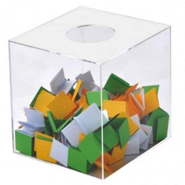 응모함 300x300x300mm 경품함 아크릴상자