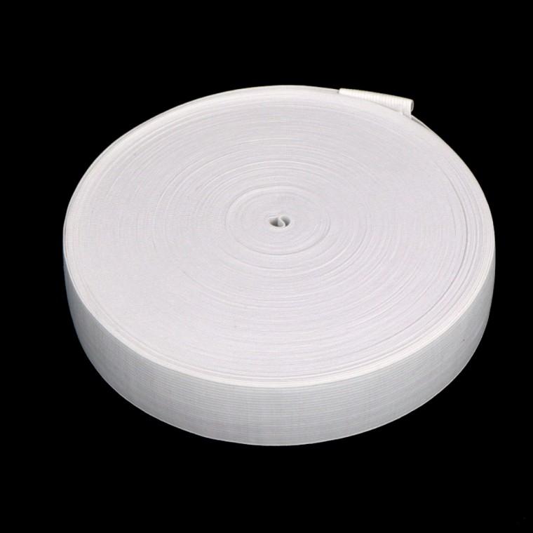 대용량 넓은 고무줄밴드 화이트 4cm x 40m